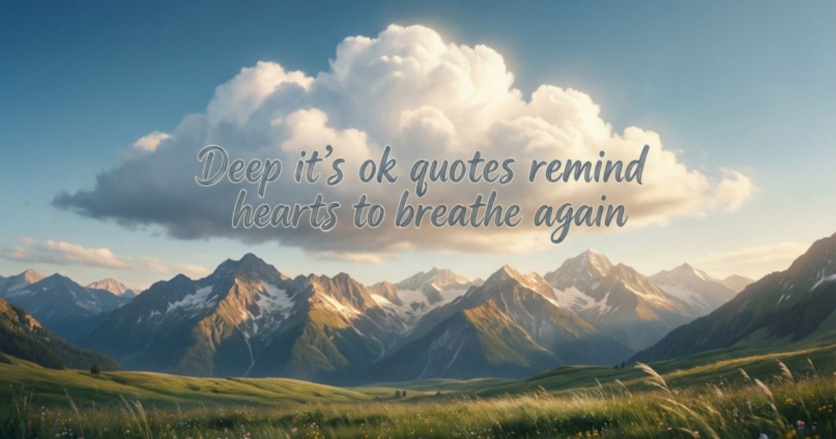 These words reassure hearts during uncertainty. They remind us healing takes time, calm follows storms, and hope quietly grows stronger through patience, faith, and inner emotional resilience.