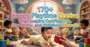 170+Happy Playtime Quotes That Inspire Confidence, Creativity, and Childhood Growth