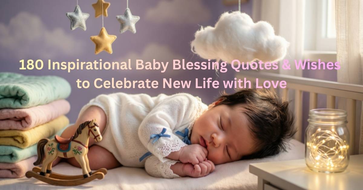 180 Inspirational Baby Blessing Quotes & Wishes to Celebrate New Life with Love