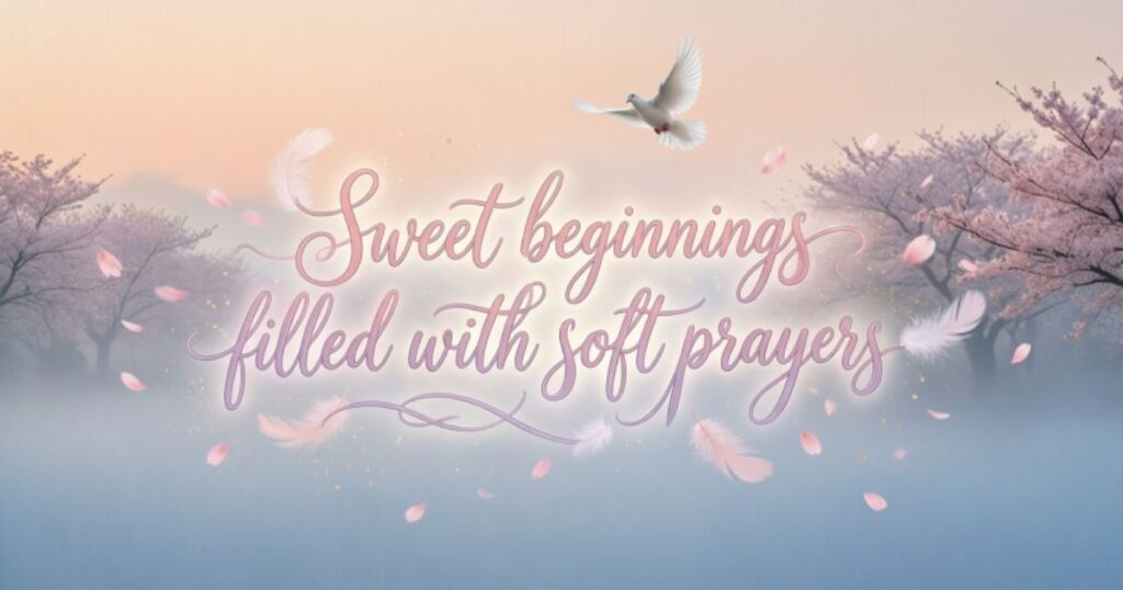 Baby Blessings For New Beginnings