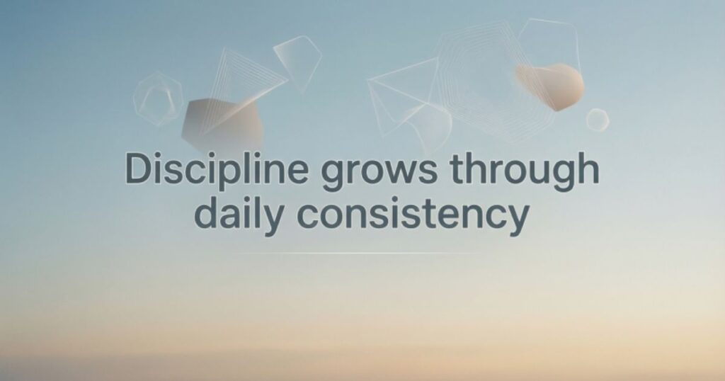 Consistency Quotes For Self-Discipline
