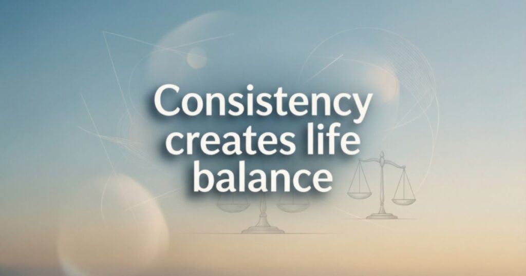 The Power Of Consistency In Everyday Life
