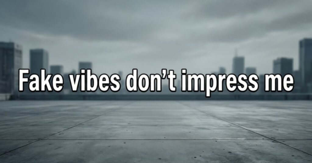 Attitude Fake People Quotes
