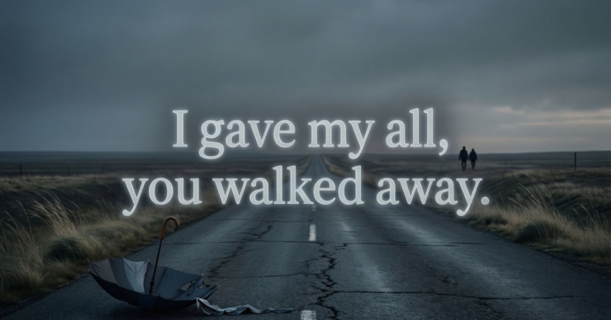 EFFORT AND FRUSTRATION: WHEN YOU TRIED BUT WERE REJECTED