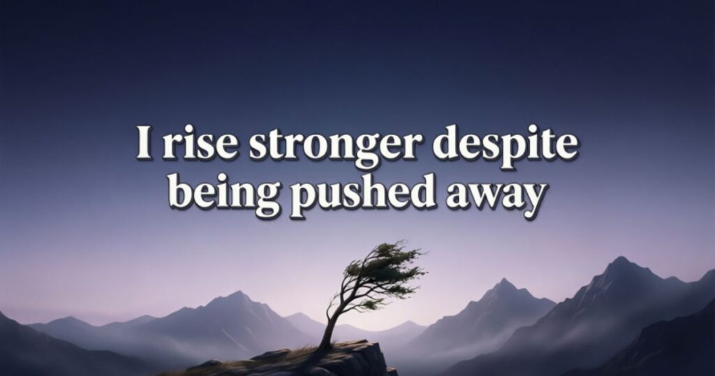 FINDING HOPE AFTER REJECTION
