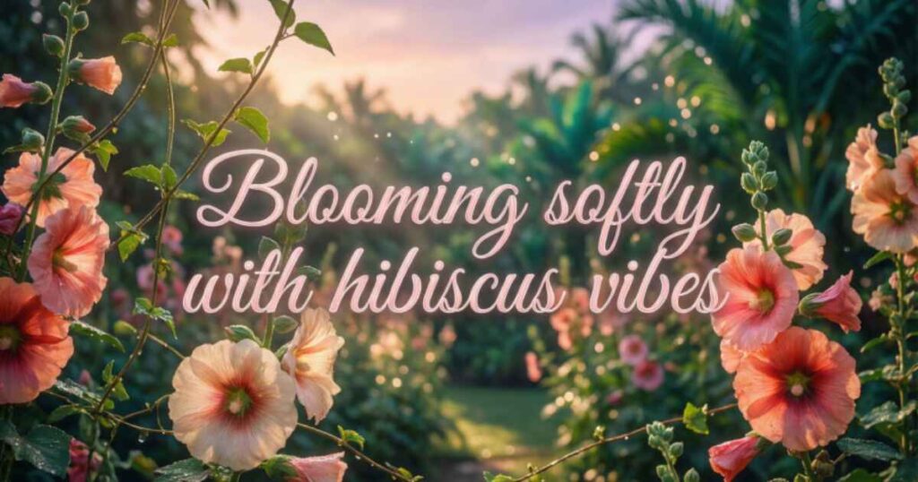 Short Hibiscus Instagram Captions
