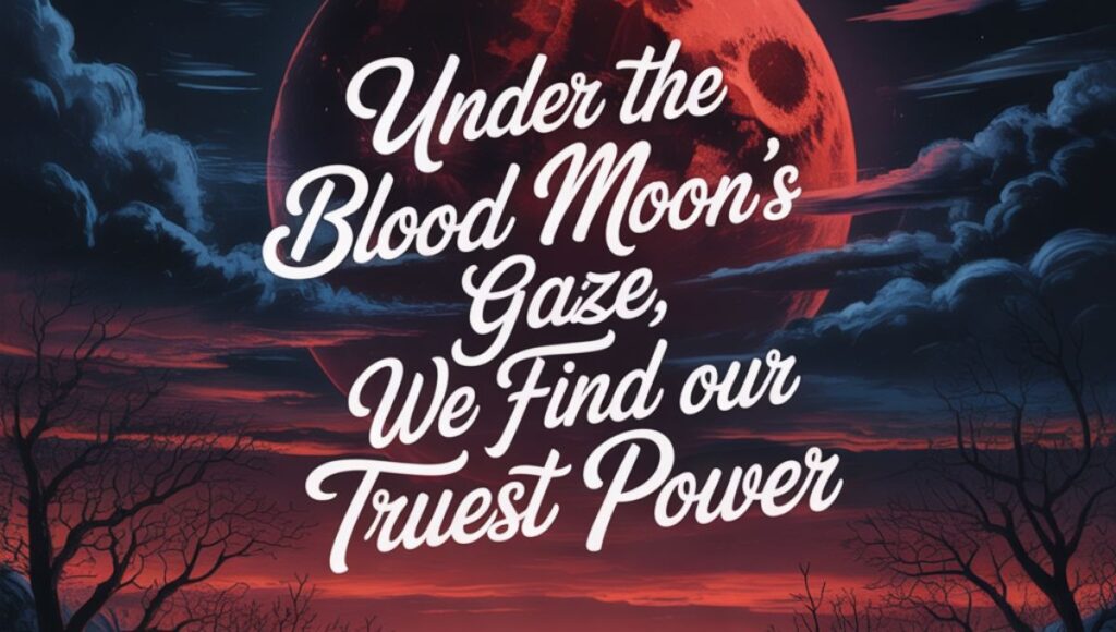 POWERFUL BLOOD MOON QUOTES
