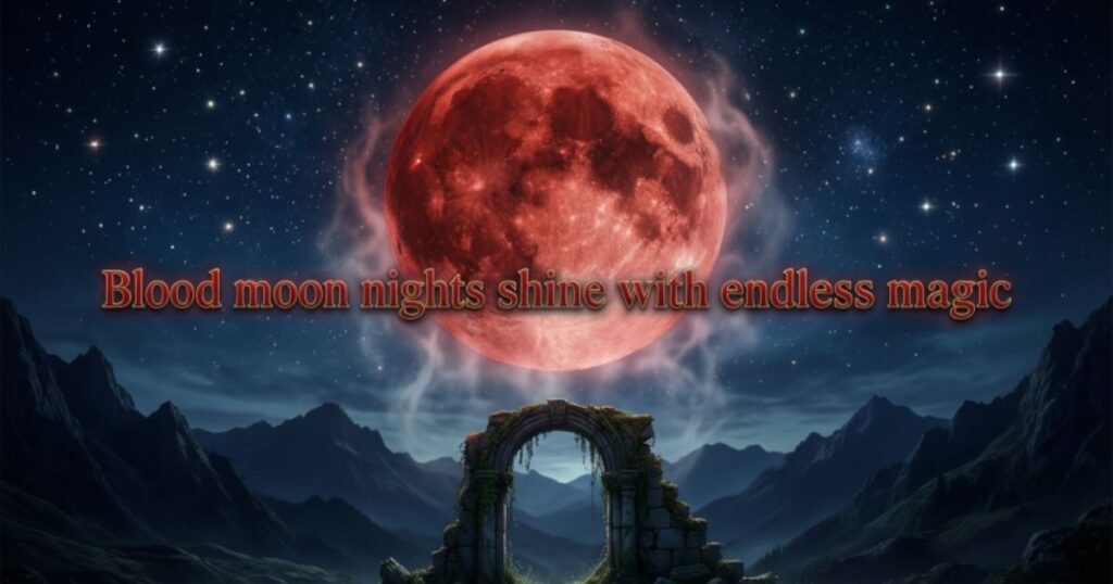 SHORT BLOOD MOON CAPTIONS

