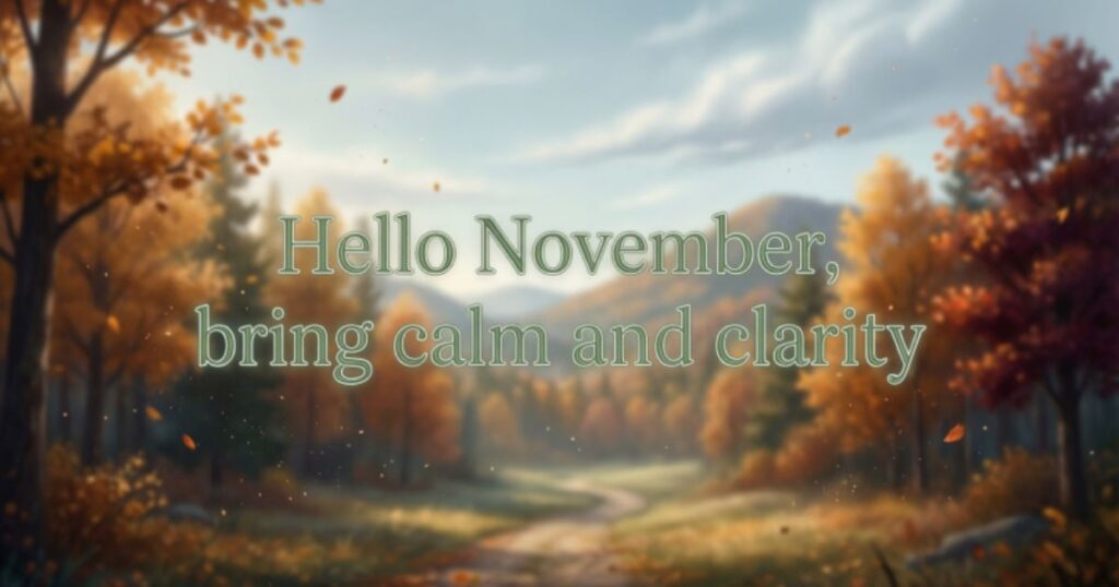 Hello November Quotes To Welcome The Month
