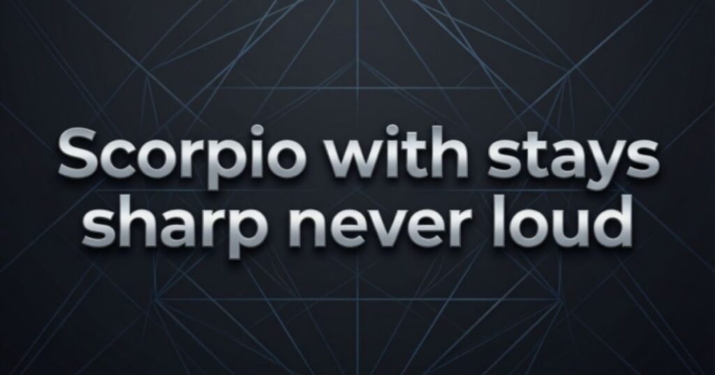 Funny Scorpio Quotes