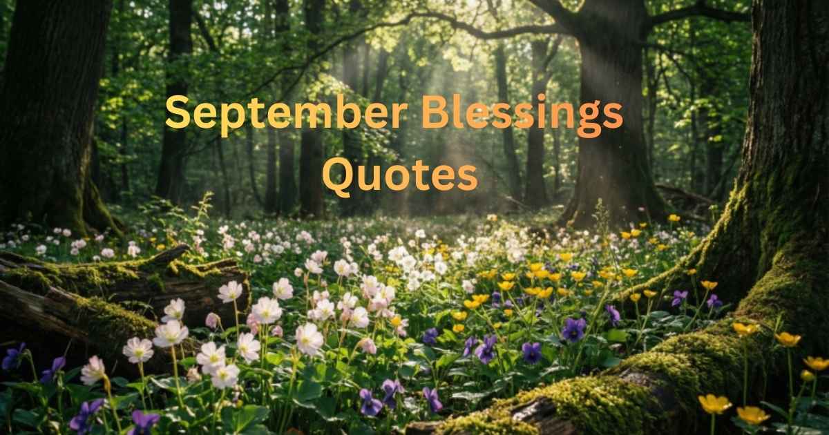 220+September Blessings Quotes for New Beginnings, Fall Vibes & Fresh Energy