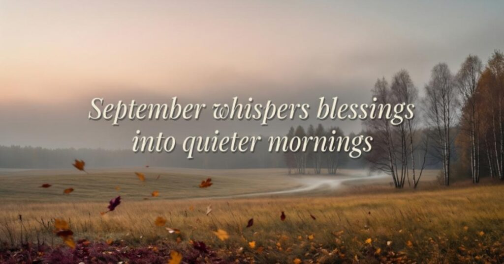 Hello September Quotes