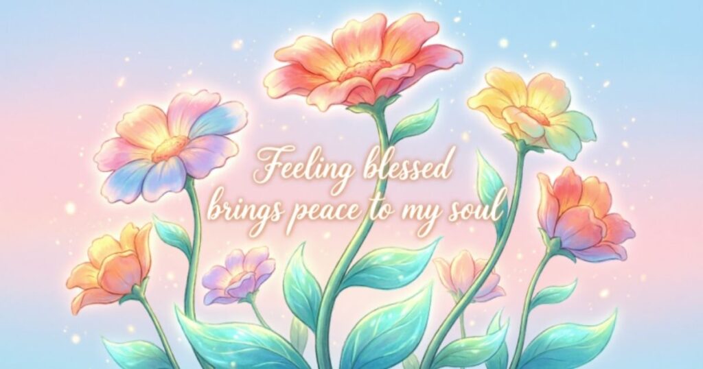 QUOTES ABOUT BEING BLESSED
