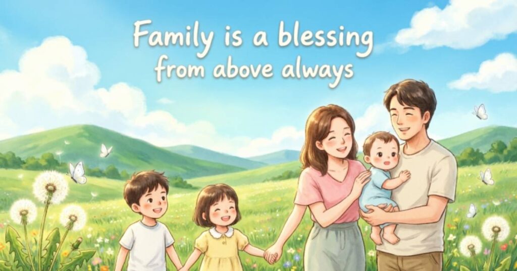 BLESSED FAMILY QUOTES
