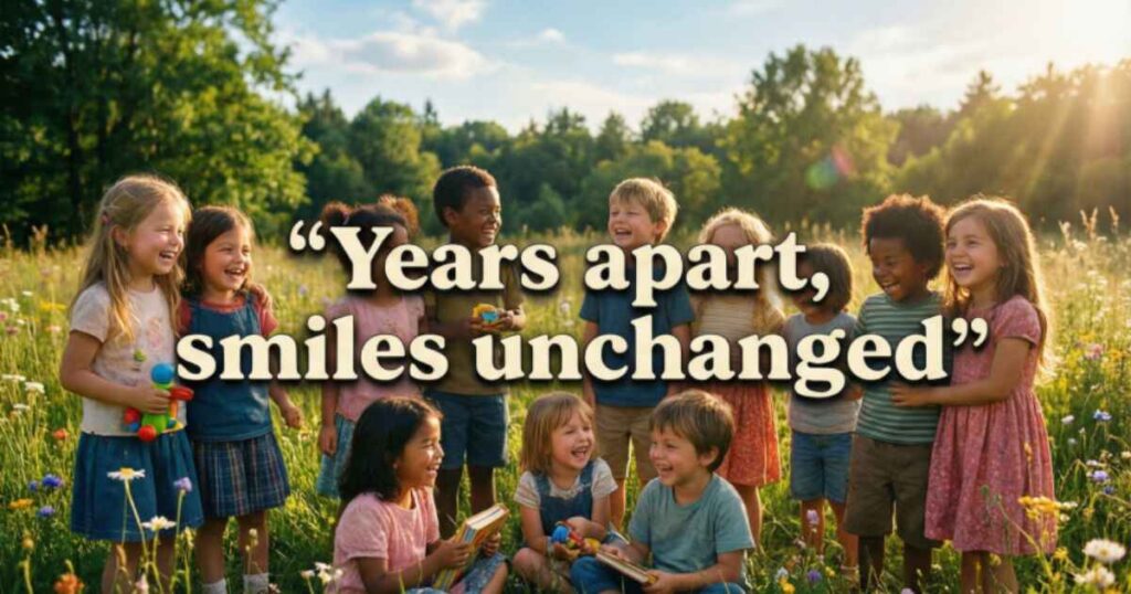 RECONNECTING WITH OLD FRIENDS: QUOTES & CAPTIONS
