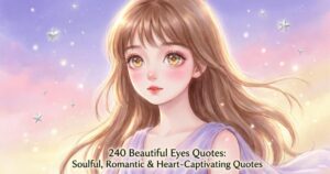 240 Beautiful Eyes Quotes: Soulful, Romantic & Heart-Captivating Quotes
