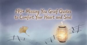 190+Missing You Grief Quotes to Comfort Your Heart and Soul