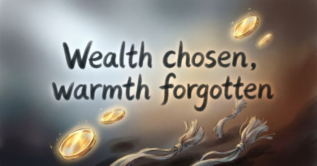 CHOOSING MONEY OVER LOVE QUOTES
