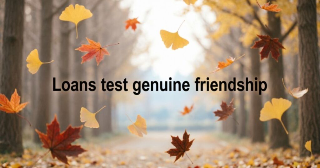 QUOTES ON MONEY AND FRIENDSHIP

