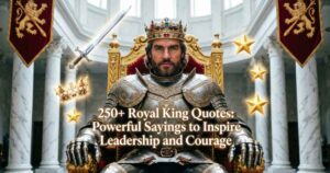 250+Royal King Quotes: Powerful Sayings to Inspire Leadership and Courage