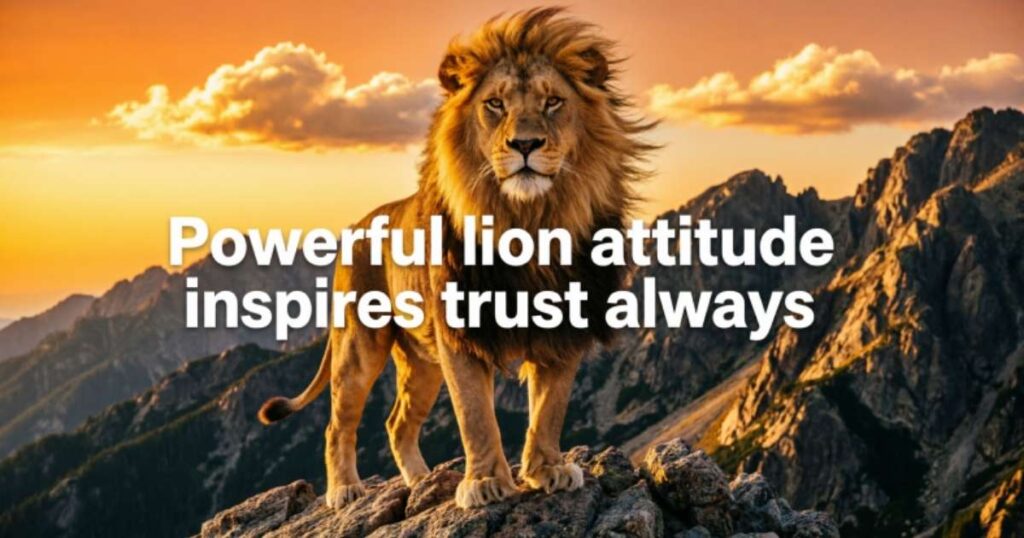CHRISTIAN AND BIBLE LION QUOTES
