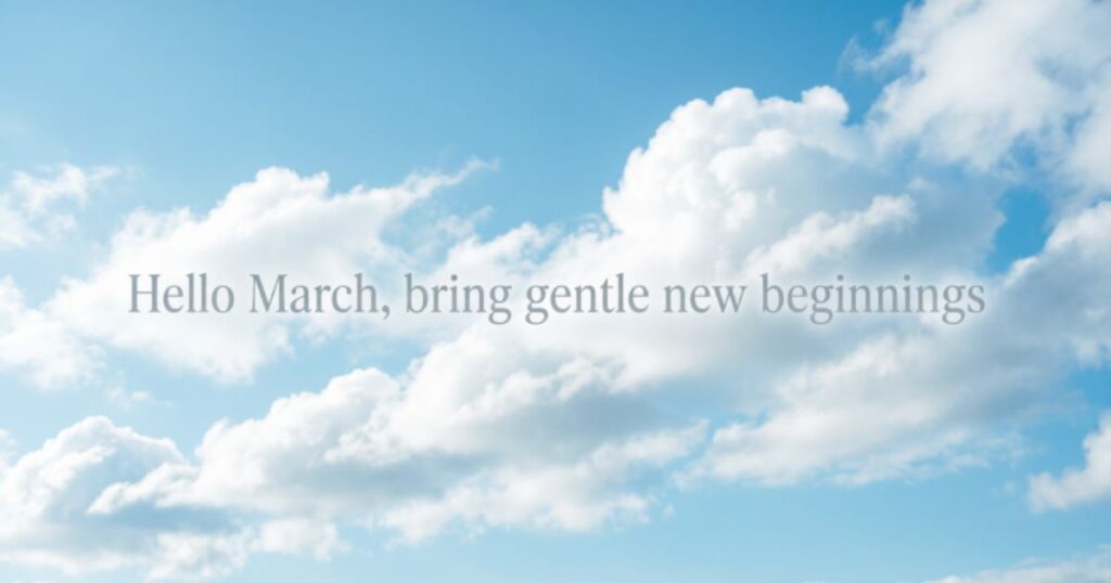 Welcome March Quotes
