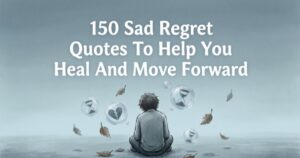 150 Sad Regret Quotes To Help You Heal And Move Forward