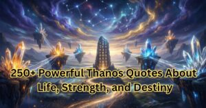 250+ Powerful Thanos Quotes About Life, Strength, and Destiny