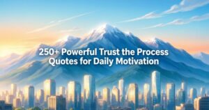 250+ Powerful Trust the Process Quotes for Daily Motivation