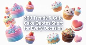 300 Trendy & Cute Cake Quotes Short for Every Occasion