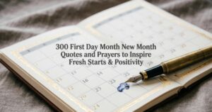 300 First Day Month New Month Quotes and Prayers to Inspire Fresh Starts & Positivity