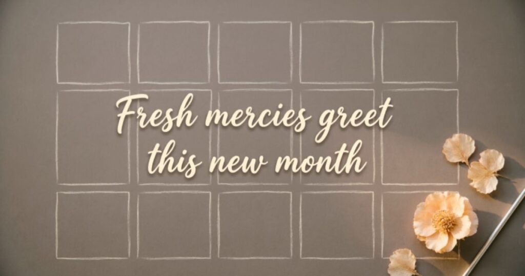 1. New Month Quotes And Prayers