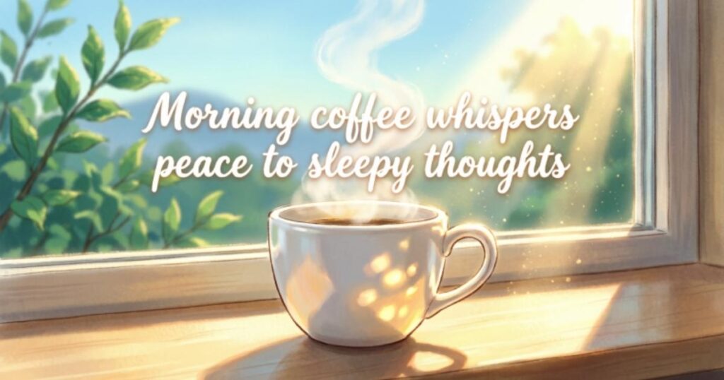 MORNING COFFEE QUOTES