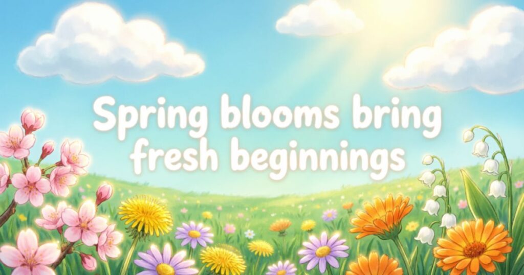 Spring Flower Quotes