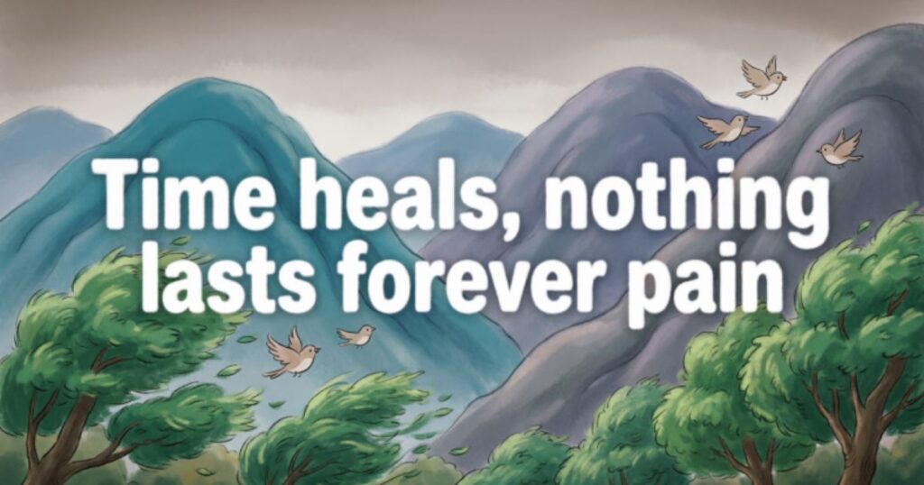 QUOTES ABOUT TIME AND HEALING
