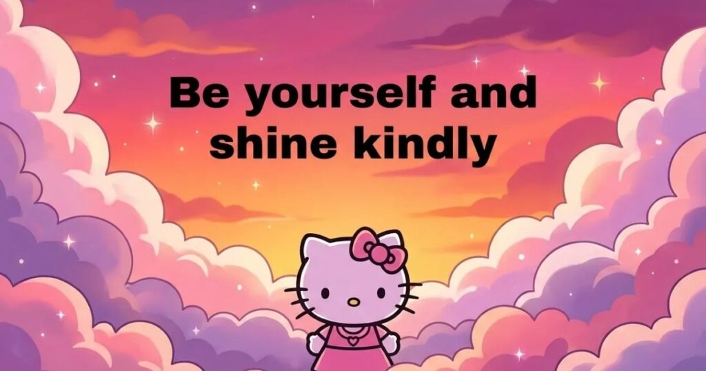 HELLO KITTY QUOTES ABOUT SELF-EXPRESSION