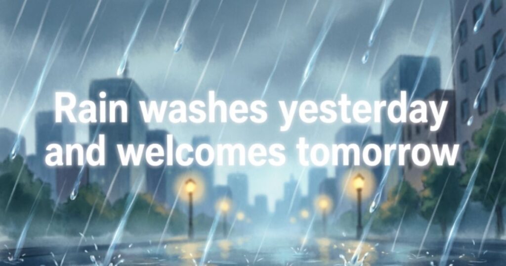 RAIN QUOTES THAT REMIND YOU TO START AGAIN