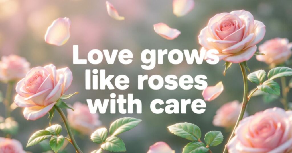 MEANINGFUL ROSE QUOTES FOR COUPLES IN LOVE