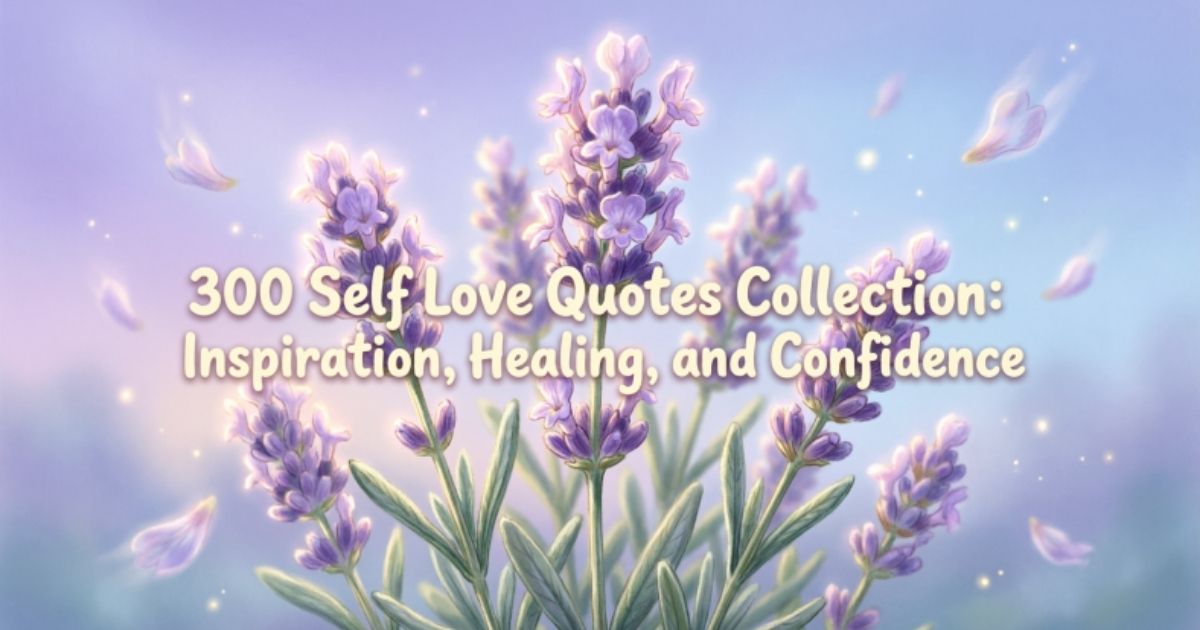 300 Self Love Quotes Collection: Inspiration, Healing, and Confidence