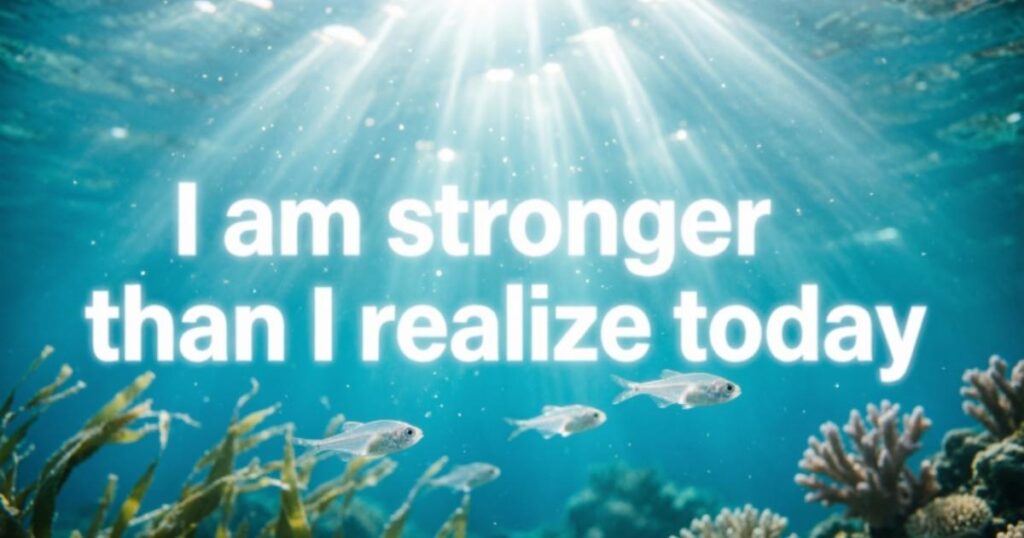 INNER STRENGTH COURAGE AFFIRMATIONS