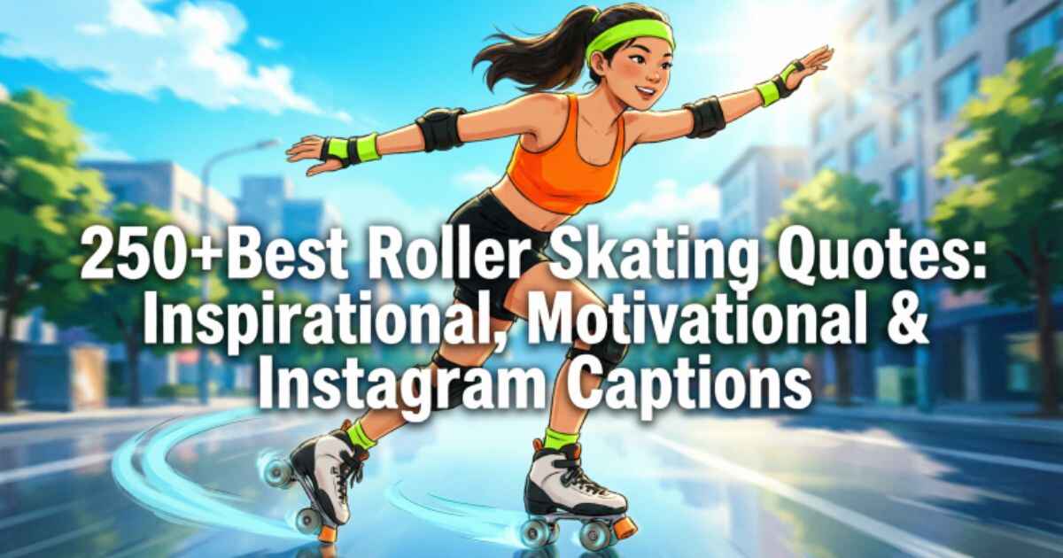 250+Best Roller Skating Quotes: Inspirational, Motivational & Instagram Captions