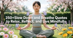 250+Slow Down and Breathe Quotes to Relax, Reflect, and Live Mindfully