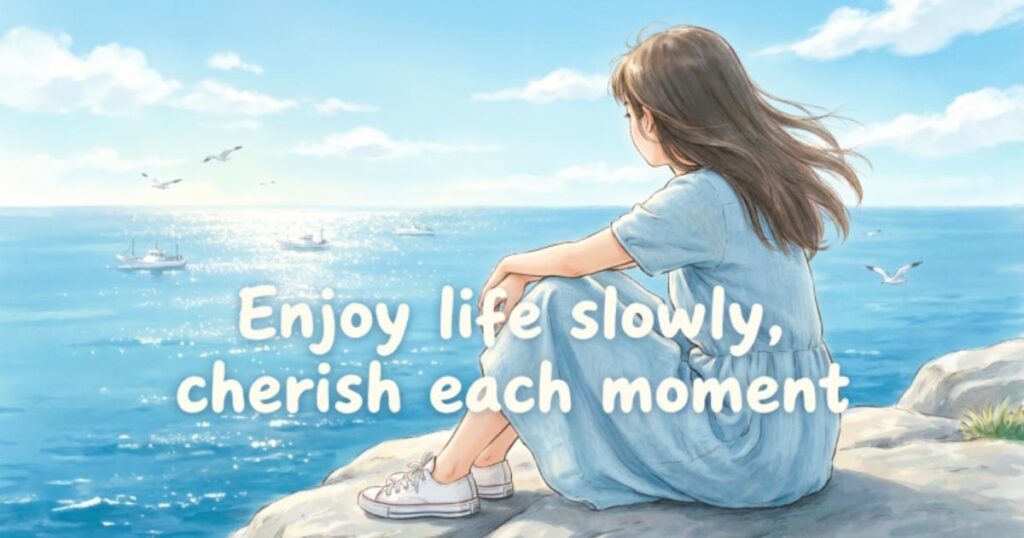 QUOTES ABOUT SLOWING DOWN AND ENJOYING LIFE