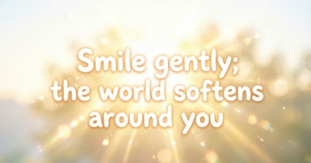 SHORT SMILE QUOTES