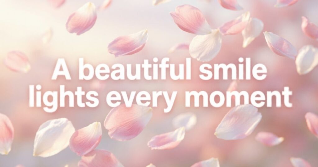BEAUTIFUL SMILE QUOTES