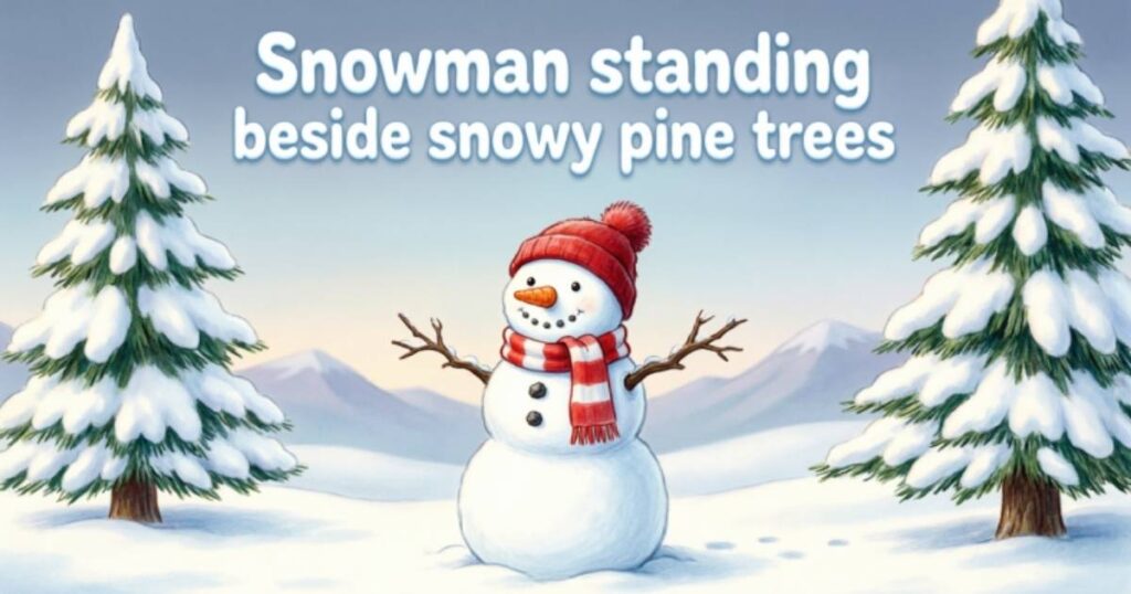 Aesthetic Snowman Captions For Winter Photos