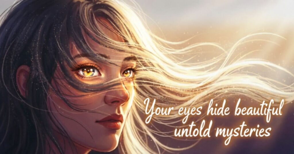 MYSTERIOUS BEAUTIFUL EYES QUOTES FULL OF DEPTH