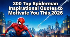 300 Top Spiderman Inspirational Quotes to Motivate You This 2026