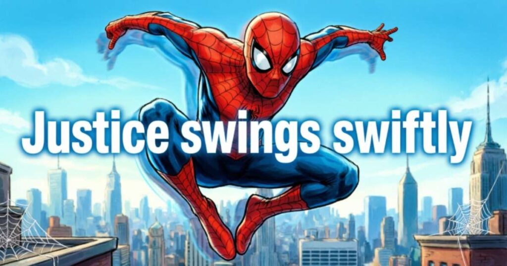 SPIDER-MAN QUOTES ON JUSTICE