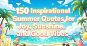 150 Inspirational Summer Quotes for Joy, Sunshine, and Good Vibes
